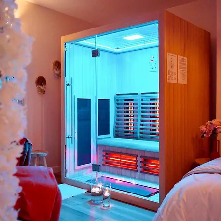 Luxe Balneo Sauna Hammam Projecteur Apartmán